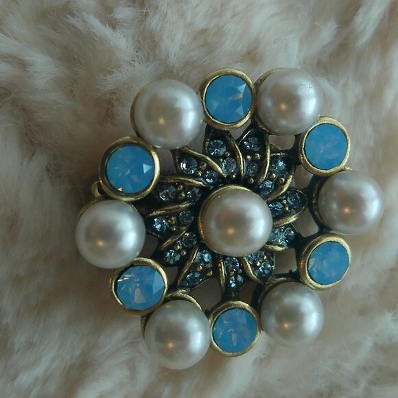 Heidi Daus Relaxed and Refined Beaded Crystal Drop Necklace & Earring - Picture 7 of 13